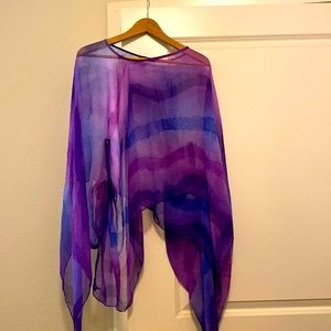 Very nice throw over top